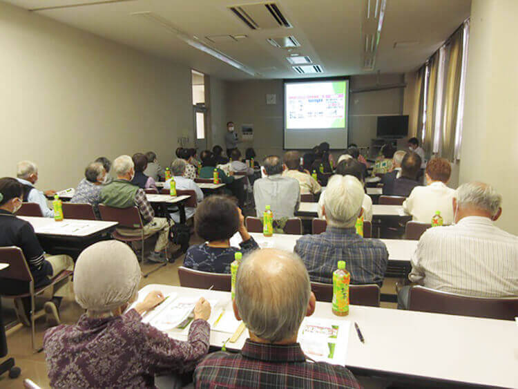 認知症予防講座の様子